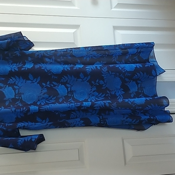LuLaRoe Shirley Open Ruffle Cardigan Cover-up Duster - Picture 11 of 13